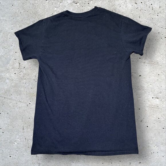 Horror Evil Clown Graphic T Shirt Black Scary Face Liquid Blue Sz Small Shirt - Picture 2 of 8